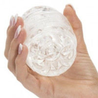 Мастурбатор двосторонній Fleshlight Quickshot Vantage, зі стимулюючим малюнком усередині