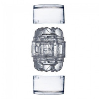 Мастурбатор двосторонній Fleshlight Quickshot Vantage, зі стимулюючим малюнком усередині