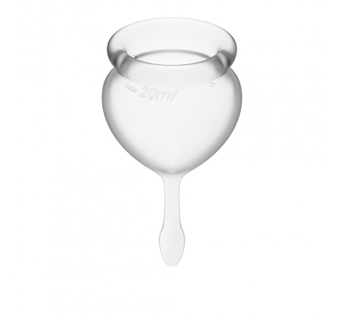 T360903 Менструальные чаши SATISFYER FEEL GOOD MENSTRUAL CUP WHITE