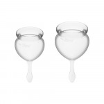 T360903 Менструальные чаши SATISFYER FEEL GOOD MENSTRUAL CUP WHITE