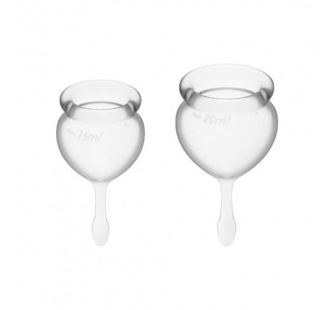 T360903 Менструальные чаши SATISFYER FEEL GOOD MENSTRUAL CUP WHITE