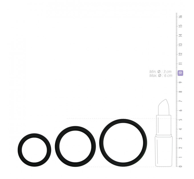 Набір ерекційних кілець Cockring set