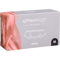 Змінні насадки на Womanizer Premium і Classic, чорний, розмір M