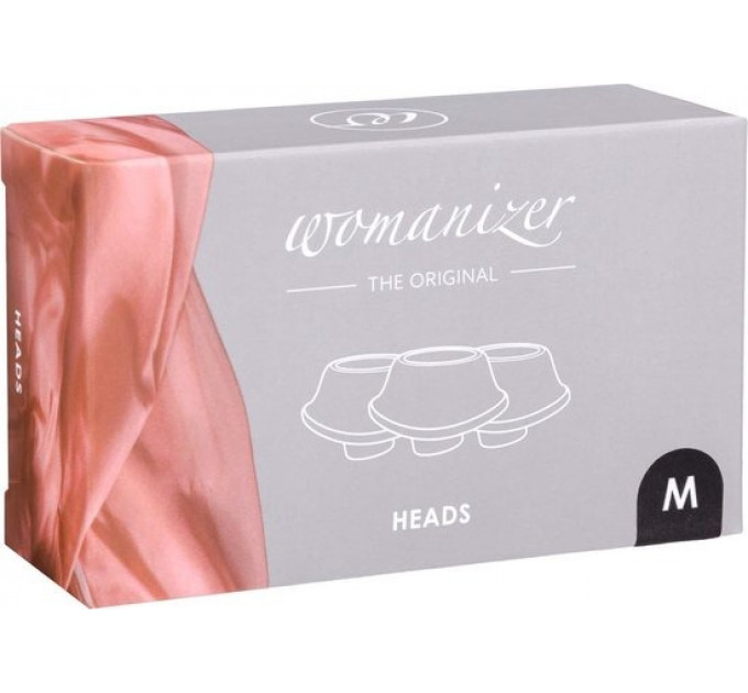 Змінні насадки на Womanizer Premium і Classic, чорний, розмір M