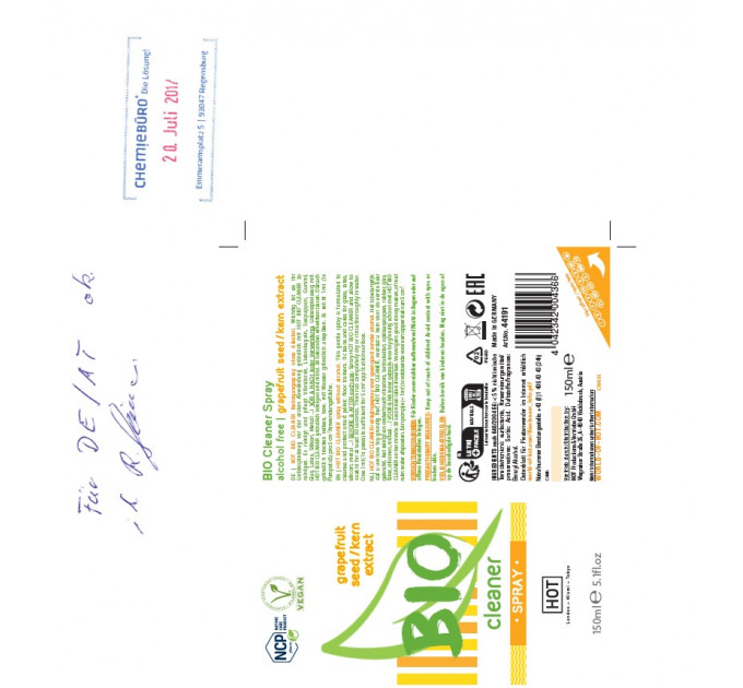 Очиститель Hot Bio Cleaner Spray, 50 мл