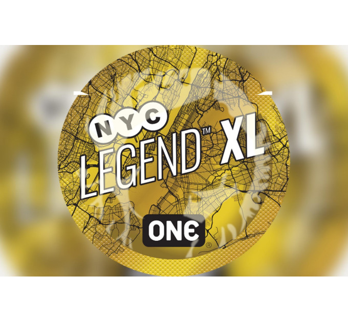 Набір презервативів One Legend XL, великий розмір (ціна за 5 шт.)