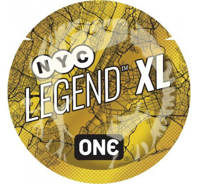Набір презервативів One Legend XL, великий розмір (ціна за 5 шт.)