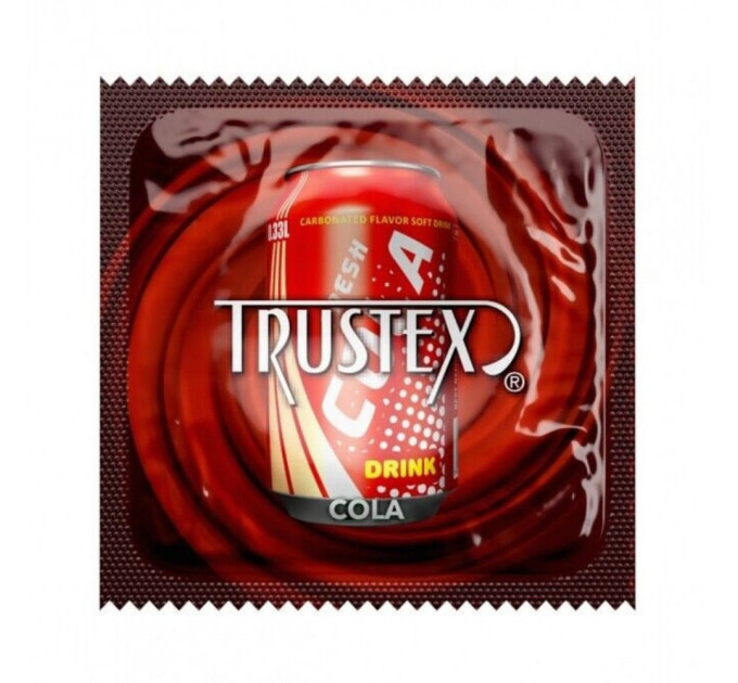 Презерватив Trustex Cola с ароматом и вкусом колы (цена за 1 шт.)
