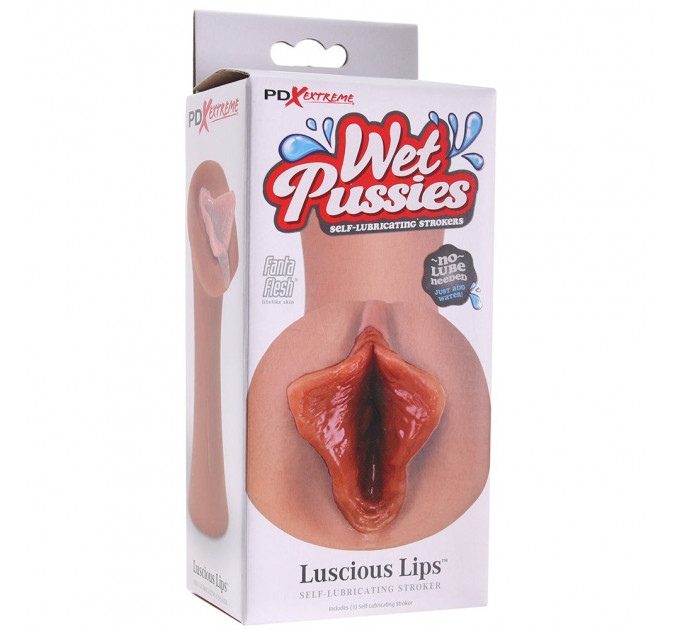 Реалистичный мастурбатор Вагина Pipedream PDX Extreme Wet Pussies самосмазывающийся