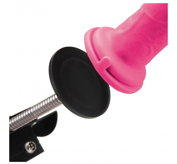 Секс-машина Dreamtoys Sex Room Sex Machine з насадками та пультом, чорна