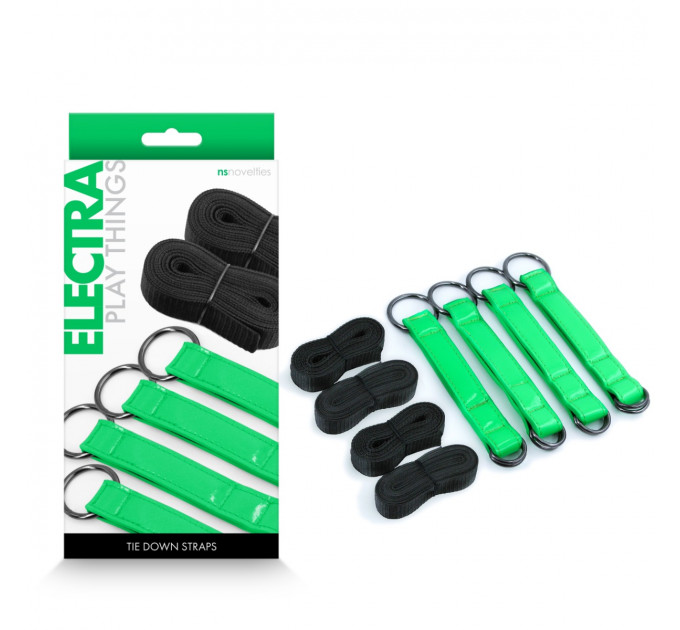 Система фиксации к кровати NS Novelties Electra Play Things, зеленый