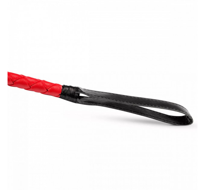 Стек плетеный DS Fetish Whipped красный, 72 см