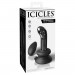 Стеклянный вибратор для точки G Icicles No 84 with Rechargeable Vibrator & Remote