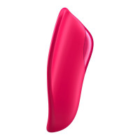 Вібратор ергономічної форми на палець Satisfyer High Fly червоний