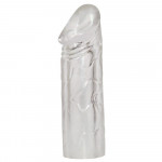 Насадка, що подовжує, на пеніс You2Toys Mega Dick Sleeve, прозора