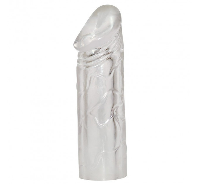 Насадка, що подовжує, на пеніс You2Toys Mega Dick Sleeve, прозора
