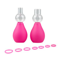 Вакуумні затискачі для сосків EasyToys Pink