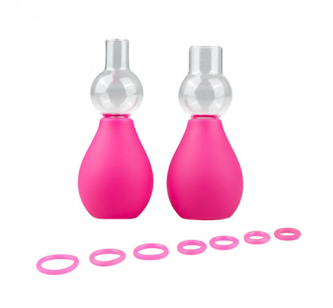 Вакуумные стимуляторы для сосков EasyToys Pink