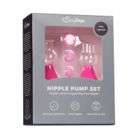 Вакуумні затискачі для сосків EasyToys Pink