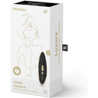 Вакуумний кліторальний стимулятор Satisfyer Luxury Haute Couture, чорний