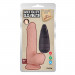 Вибратор реалистичный на присоске Chisa T-skin ReaL Basics Realistic Dildo с пультом управления