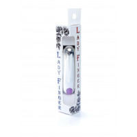 Виброкуля Strong Bullet Vibrator Silver/Purple USB 10 режимов вибрации