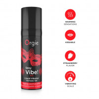 Рідкий вібратор Orgie "SEXY VIBE" вібрація + ефект, що зігріває, 15 мл