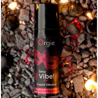 Рідкий вібратор Orgie "SEXY VIBE" вібрація + ефект, що зігріває, 15 мл