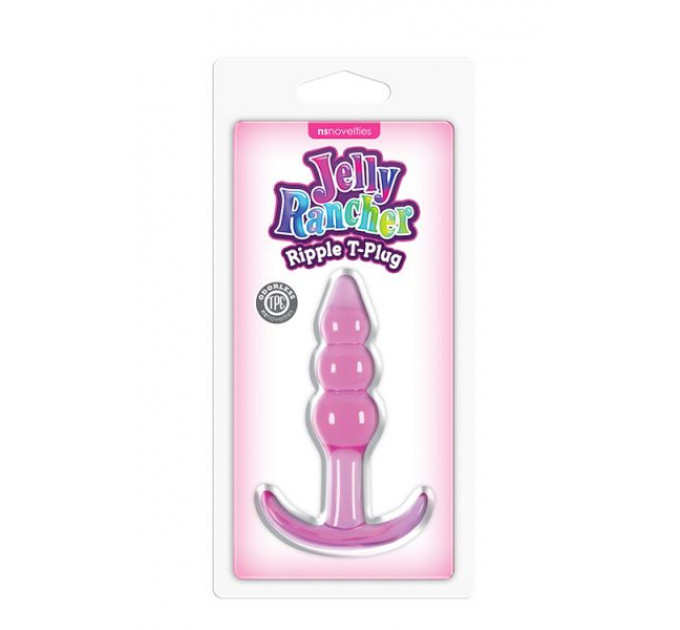 Плаг JELLY RANCHER T-PLUG RIPPLE, PINK