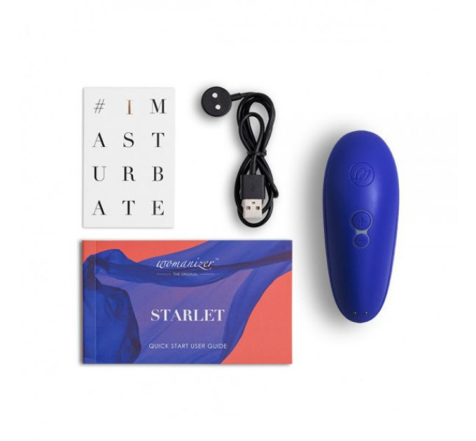 Безконтактний стимулятор клітора Starlet 2 Sapphire Blue womanizer, Синий