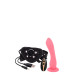 Dt51129 Страпон жіночий з пультом управління Seven Creations DILDO STRAP-ON PINK
