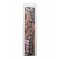 Ланцюжок Анальний ORIENTAL JELLY BUTT BEADS 10.5, BLACK