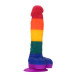Радужный фаллоимитатор COLOURFUL LOVE DILDO