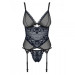 Корсет Obsessive 866-COR-1 corset & thong L/XL