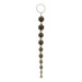 Цепочка анальная ORIENTAL JELLY BUTT BEADS 10.5, BLACK