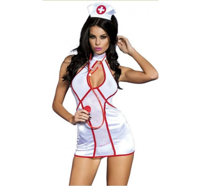 Костюм игровой «Медсестра» Sunspice White & Red, One Size