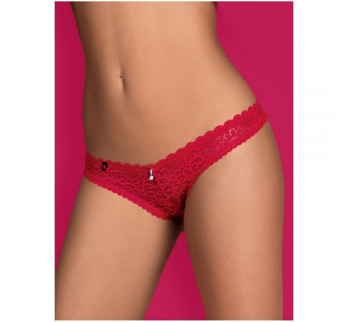 Трусики Obsessive ROUGEBELLE Red L/XL