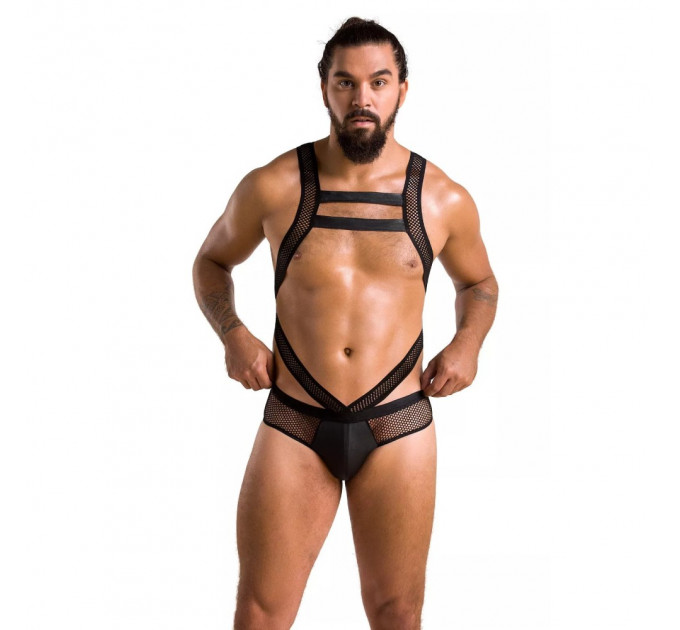 Боді чоловіче Passion 045 VICTOR Black L/XL