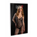Бодистокинг полупрозрачный с открытым доступом Daring Intimates Keyhole Net, черный
