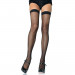 Чулки в сетку черные Leg Avenue Nylon Fishnet Thigh Highs O/S