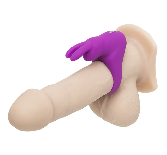 Ерекційне кільце з вібрацією Happy Rabbit Rechargeable Cock Ring Purple