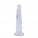 Фаллоимитатор двойной Chisa Hi-Rubber 8.0 Dildo, прозрачный