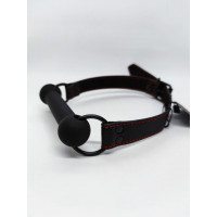 Кляп DS Fetish Mouth silicone gag black