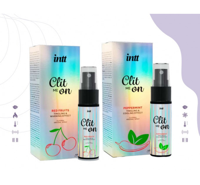 Клиторальные капли с сужающим и согревающим эффектом CLIT ME Red Fruits