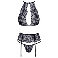 Комплект білизни та ніжного квіткового мережива Bra Set Lace S/M