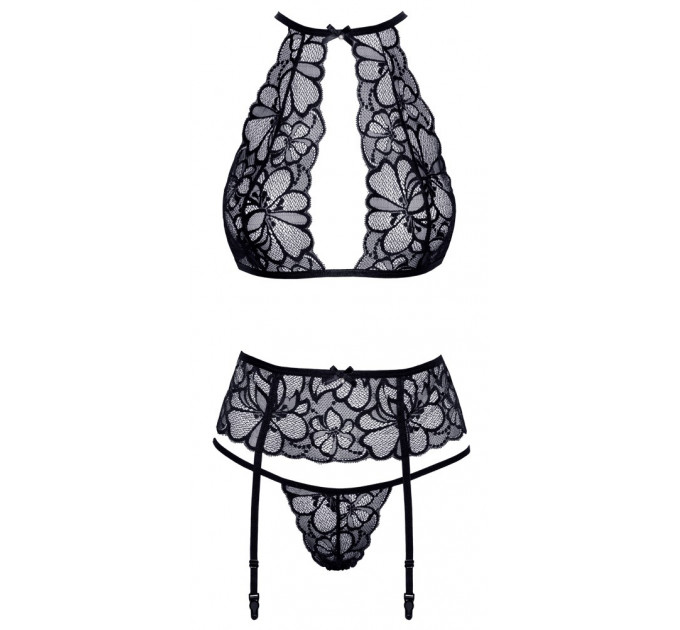 Комплект белья и нежного цветочного кружева Bra Set Lace S/M