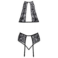 Комплект білизни та ніжного квіткового мережива Bra Set Lace S/M