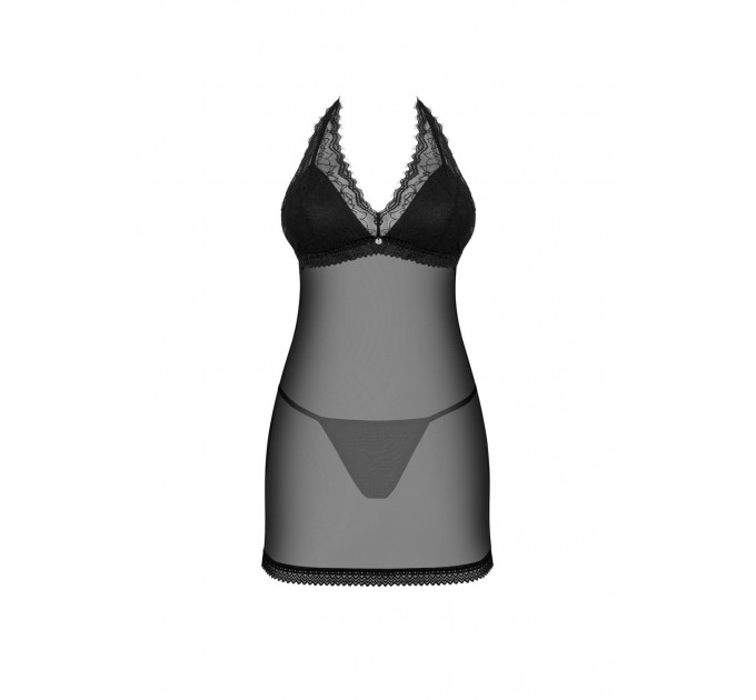 Комплект белья пеньюар и стринги Medilla chemise & thong XS/S