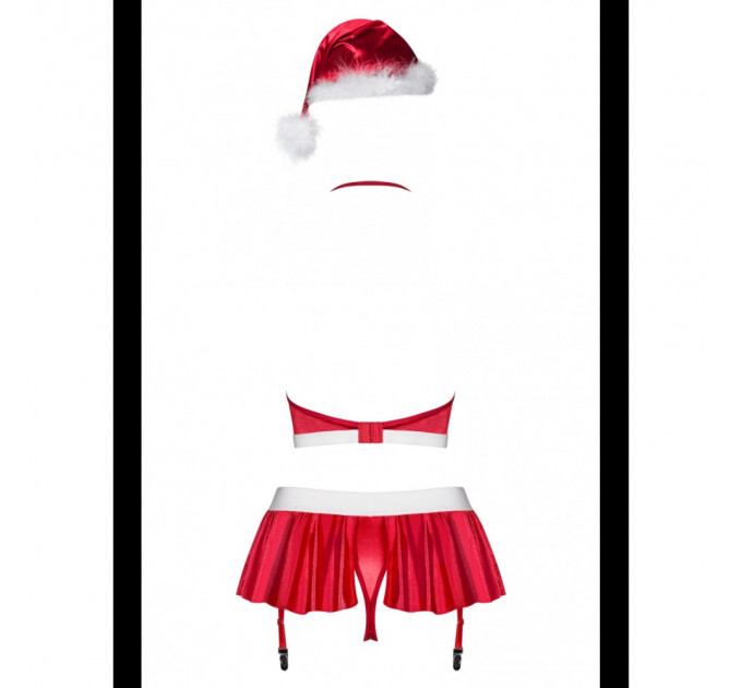 Костюм Миссис Клаус Obsessive Ms Claus Red/White L\XL
